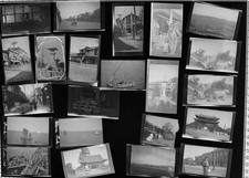 Pre-War Japan 1920s-30s Streets Shrines Boats Markets 22 Film Negatives Antique picture