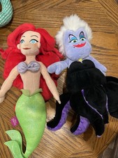 Disney’s The Little Mermaid & Ursula Plushie Set Adorable picture