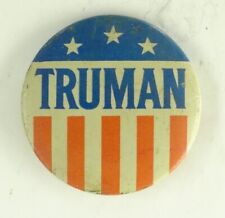 1948 HARRY S. TRUMAN VINTAGE CAMPAIGN PIN picture