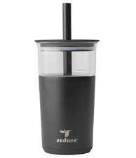 REDUCE Aspen 20 oz Vacuum Insulated Glass Tumbler with Lid 20 Ounces, Phantom picture