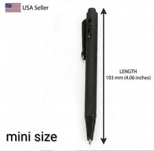 1 PC Students Ballpoint Pen Smooth Writing Office School Teenagers Black Ink Pen picture