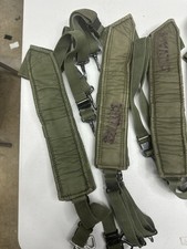A Pair Of USGI Vietnam Era Field Pack Combat Suspenders M-1956, Size L, READ DSC picture