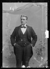 Photo:W.H. Lewis Portrait in Tuxedo 1894-1901 picture