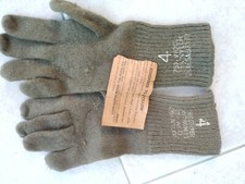 Original WWII hand gloves US Army with paper tag picture