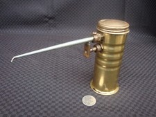 Vintage Early No.66 Eagle Brass Pump Oiler picture