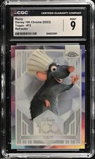 Topps 2023 Chrome Disney 100 Remy Refractor #72 CGC 9 Mint picture