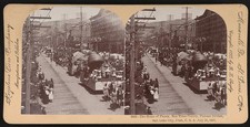 Photo:Salt Lake City Utah USA 1897 Pioneer Jubilee Box Elder County Parade picture
