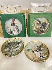 4 Franklin Porcelain Plate 1981 Water Birds Of The World Wood Duck By Basil Ede picture