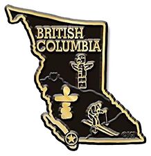 British Columbia Map Fridge Magnet picture