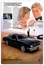 Vintage 1978 Oldsmobile Cutlass Supreme Original Print Ad (7 x 10) Advertisement picture
