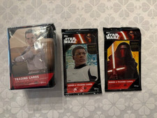 2016 Topps Star Wars The Force Awakens ... Complete 100 Card Set + 3 Wrappers picture