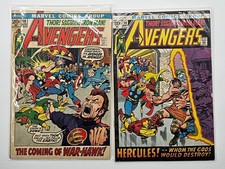 AVENGERS #98- #99 (Marvel, 1972) 1st War-Hawk Appearance  picture