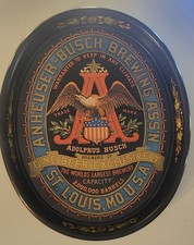 Anheuser-Busch St. Louis, MO Serving Tray-  Official Product - Large picture