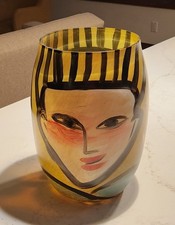 Kosta Boda Ulrica Hydman Vallien Vase Unique One of A kind picture