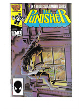 THE PUNISHER #4 1986 nm 1ST LIMITED SERIES MIKE ZECK COVER & ART MARVEL COMICS picture