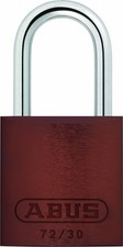 ABUS Black 72/30 Lockout Tagout Padlock w/ 1 Shackle, Single Padlock, Keyed Diff picture