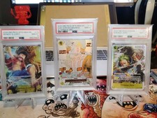 One Piece Psa 10 3 Card Lot (Event Manga Alt Art) (Luffy SEC)(Zoro SR) picture