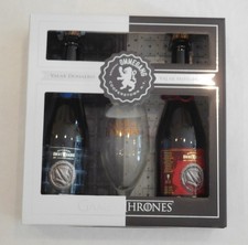 OmmeGang Game of Thrones Limited Edition Gift Pack, 2 Beer Bottles, 1 Glass picture