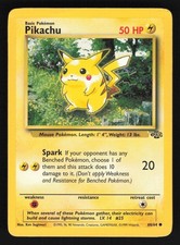 English MP Pikachu 60/64 JU Unlimited Pokemon Jungle picture
