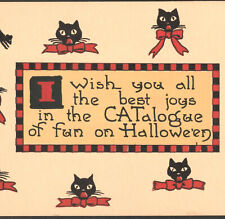 UNLISTED =RARE+ S. Bergman Series BE2 Halloween Cat-alogue of Fun Mouse PostCard picture