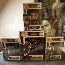 Funko POP Warcraft Vinyl Lot of 4 Boxed Original Unopened Durotan+More picture