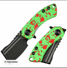 Kansept Mini Korvid Cleaver Pocket Knife Zombie color picture