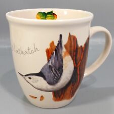 CJ Wildlife Birds Unlimited White Breasted Nuthatch Coffee Mug Ceramic 12oz Cup picture