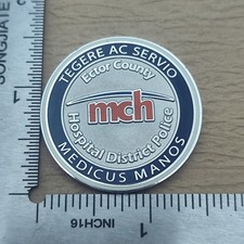 Ector County Hospital District Police Challenge Coin picture