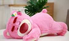 Disney Toy Story PINK Lotso Bear Strawberry Plush Cushion Pillow Sleep Toy 50cm picture