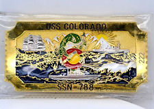 USS Colorado (SSN-788) Attack Submarine #222 Challenge Coin picture