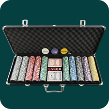 Brybelly Ultimate 500 14g Clay Poker Chip Set - Casino Grade 40 x 3.3 mm picture