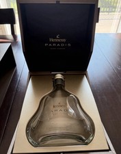 Hennessy Paradis Rare Cognac Empty Bottle Golden Packaging Box & Slip Cover picture