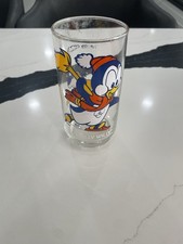 ~Vtg. Walter Lantz Chilly Willy & Smedly Character Promo Glass Button Bottom 6