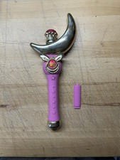 VTG 1995 Sailor Moon Cosmic Crescent Wand Empyrean Jewel BANDAI Tested Working picture
