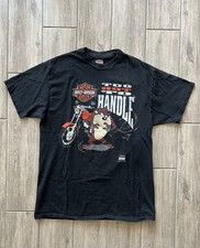 Vtg 1994 Harley-Davidson Kingman Cycle Kingman Arizona Taz Too Hot To Handle  picture