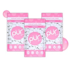PUR Gum, Bubblegum, Xylitol No 55 Count (Pack of 3), Bubblegum picture