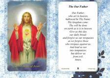 The Our Father Prayer - Laminated Holy Card RAL picture