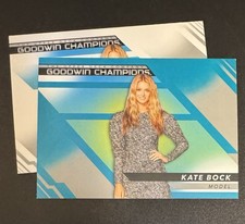 (2) Kate Bock 2022 Upper Deck Goodwin Champions Model #88 Lot - One Turquoise picture
