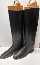 Vintage Late 1920's Military Dress Boots Goodyear Wingfoot Sole George M. Cole  picture