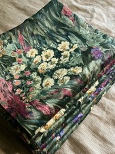 Vintage Sandown & Bourne ~16 yards Floral Fabric Made in England Screen Print picture