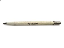 Vintage Shiloh Dairy Advertising Mechanical Pencil M.C. Nogle York PA Crazed picture