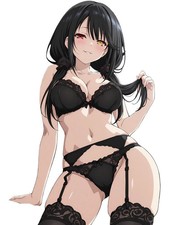 Kurumi Date A Live Waifu Weatherproof Anime Sticker 6