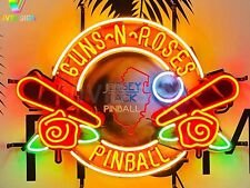Pinball Jersey Jack Guns N Roses Light Lamp Neon Sign 24
