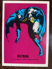 1974 National Periodical Wonder Bread DC Comics BATMAN Ex++ picture