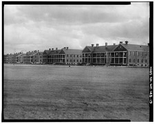 Photo:Fort Monroe Virginia 1900s Barracks Military Buildings Lawn View picture