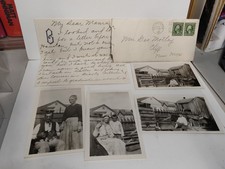 1913 Dear Mamma Letter From Son With 4 Pictures Amazing  picture