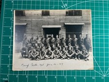 WW1 Doughboy Group Photo Camp Custer 1919 picture