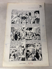 WORLD AROUND US #17 original comic art 1960 TURKISH CANDY FESTIVAL  BAI RAM picture