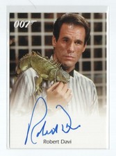 James Bond Dangerous Liaisons 2006 Autograph Auto Robert Davi as Franz Sanchez picture