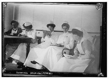 Photo:Floating Hospital Nurses 1900s Nursing Ward Interior picture